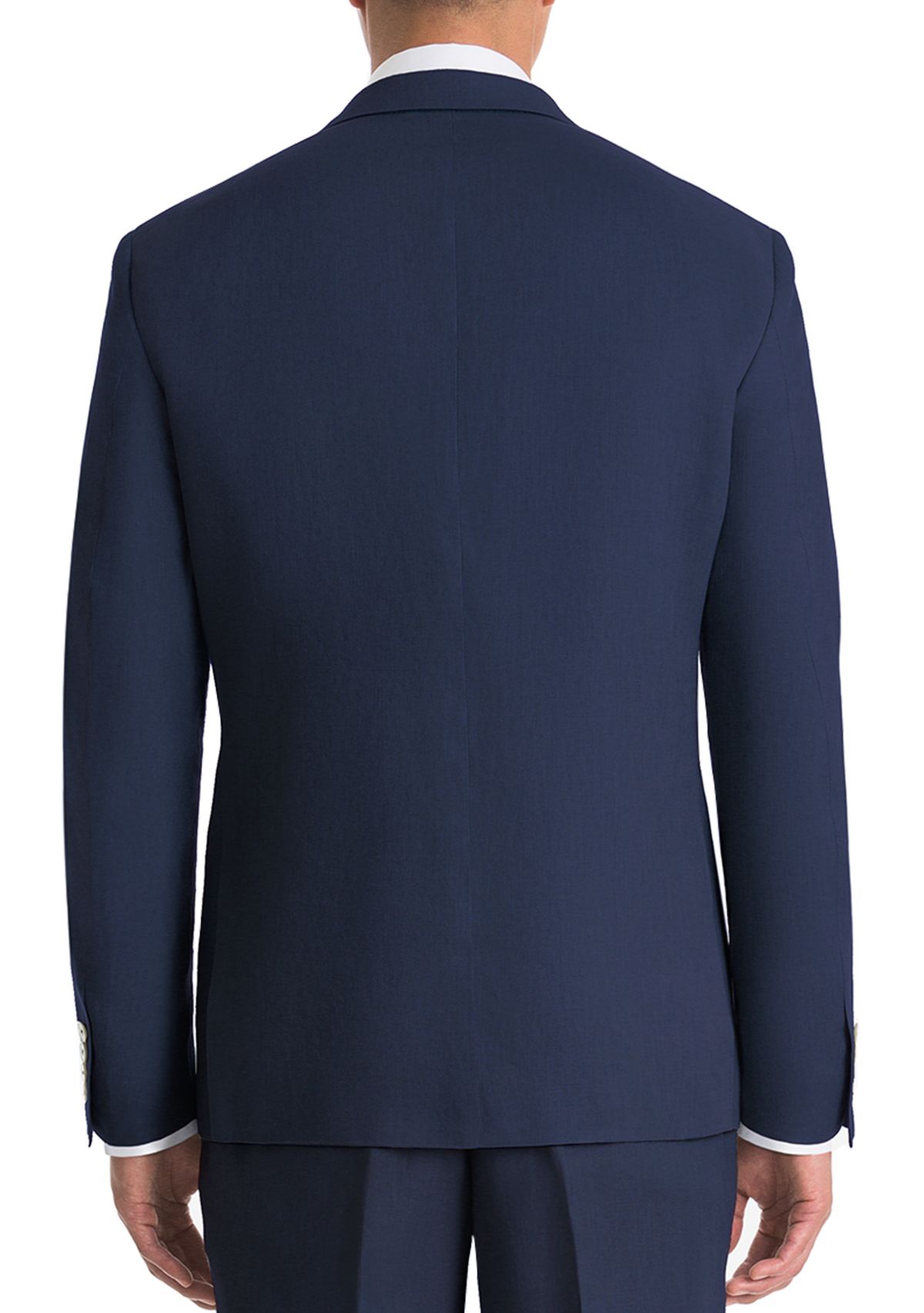 Navy Linen Suit Separate Coat 