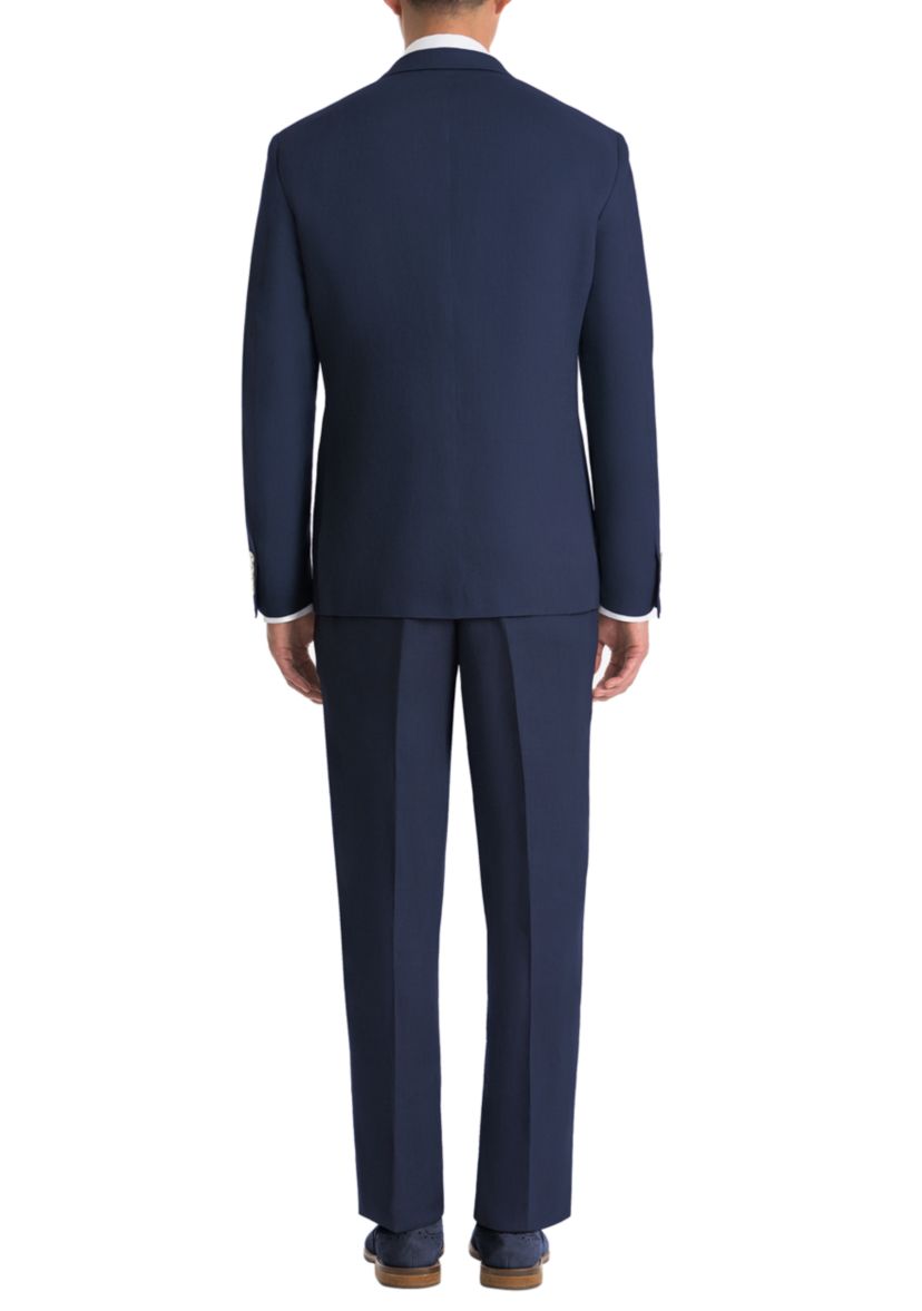 Navy Linen Suit Separate Coat 