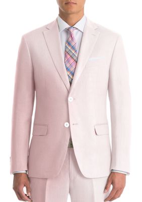 Lauren Ralph Lauren Pink Linen Suit Separate Coat