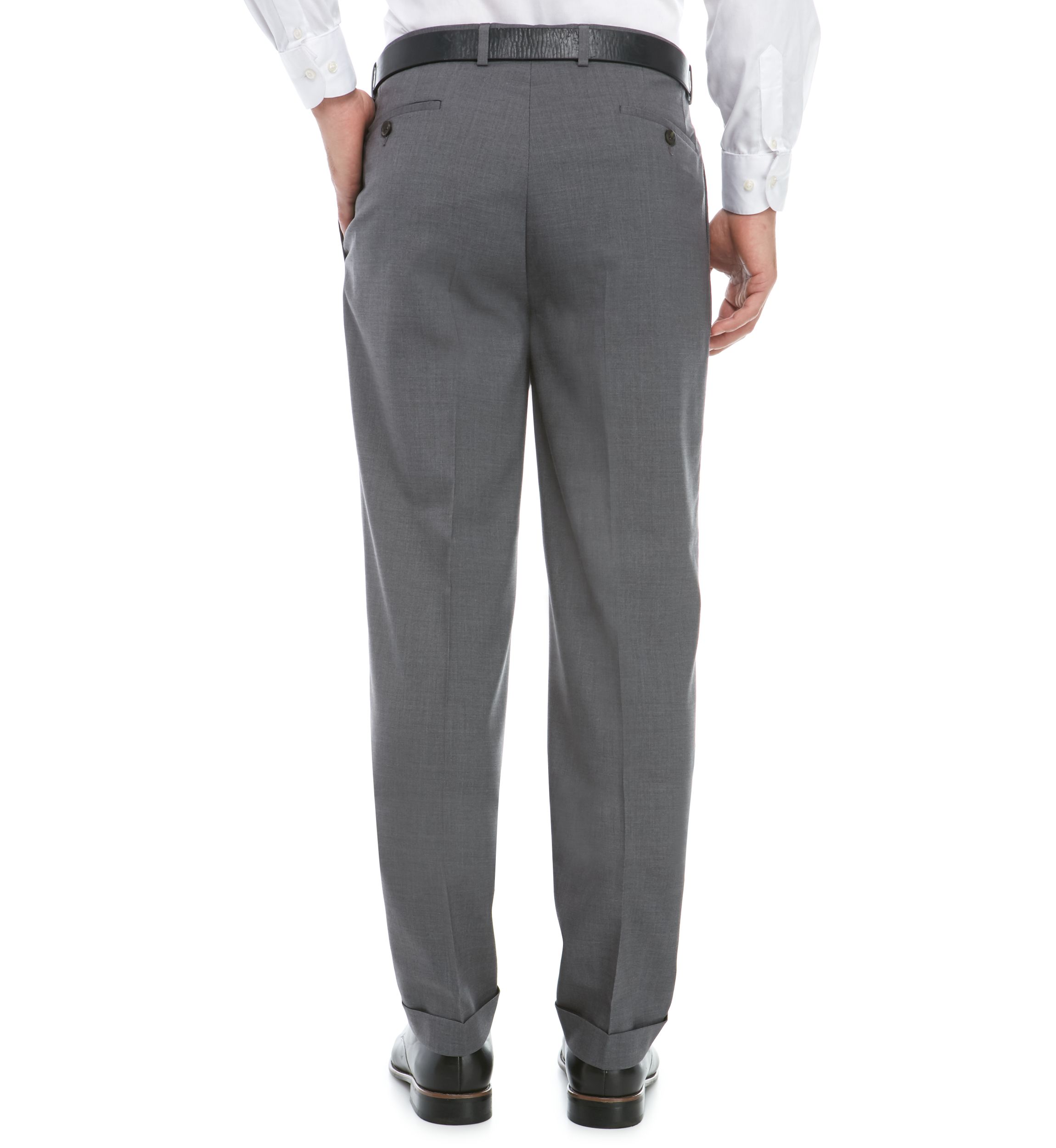 ralph lauren men's classic-fit cotton stretch performance dress pants Merino Wool Pants for Women main image 0