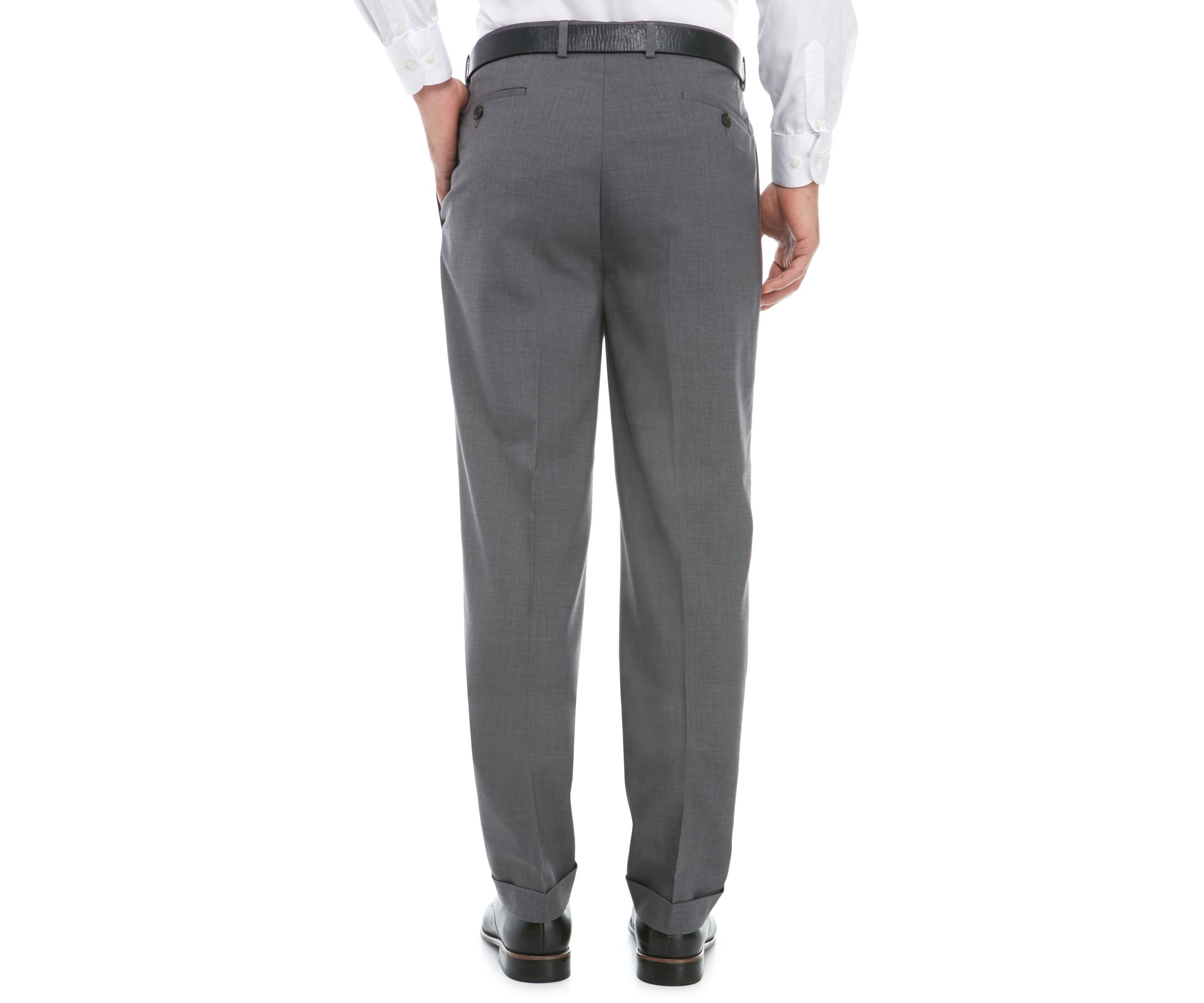 Ultraflex Gray Stretch Dress Pants