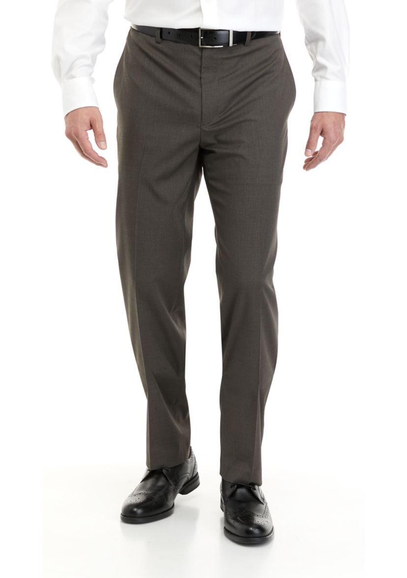Front Side Seam Classic Fit Dress Pants