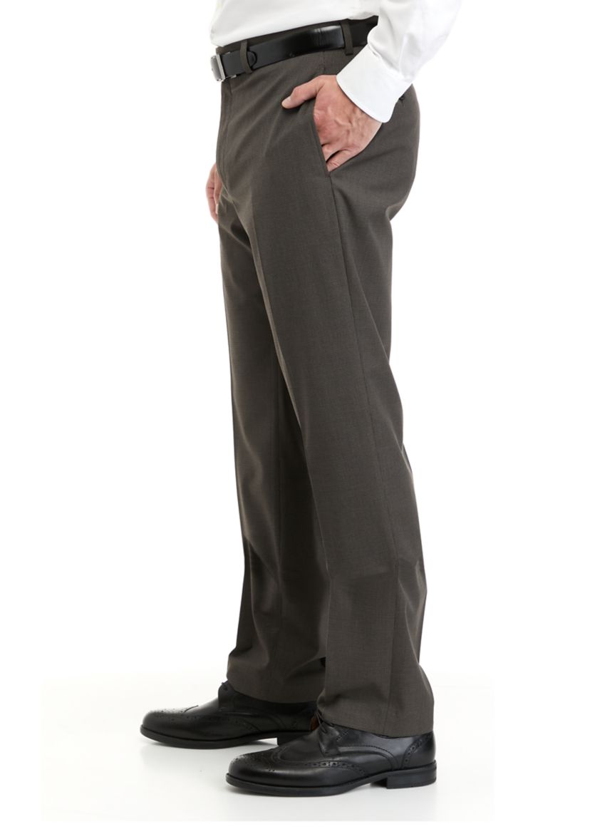 Front Side Seam Classic Fit Dress Pants