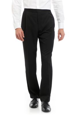 Madison Classic Fit Pleat Tuxedo Pants | belk