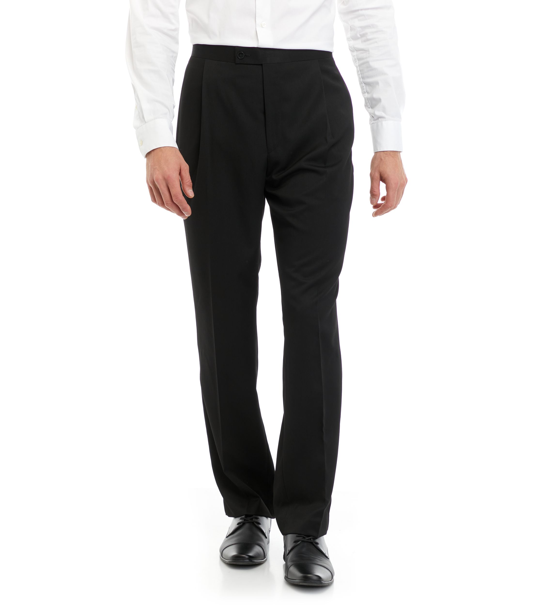 Classic Fit Pleat Tuxedo Pants 