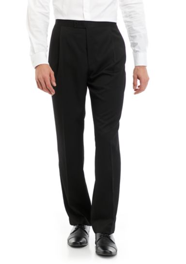 Classic Fit Pleat Tuxedo Pants 