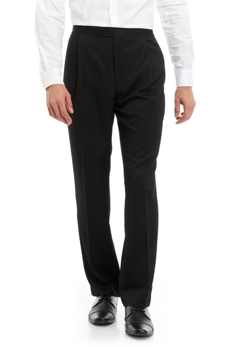 Classic Fit Pleat Tuxedo Pants 