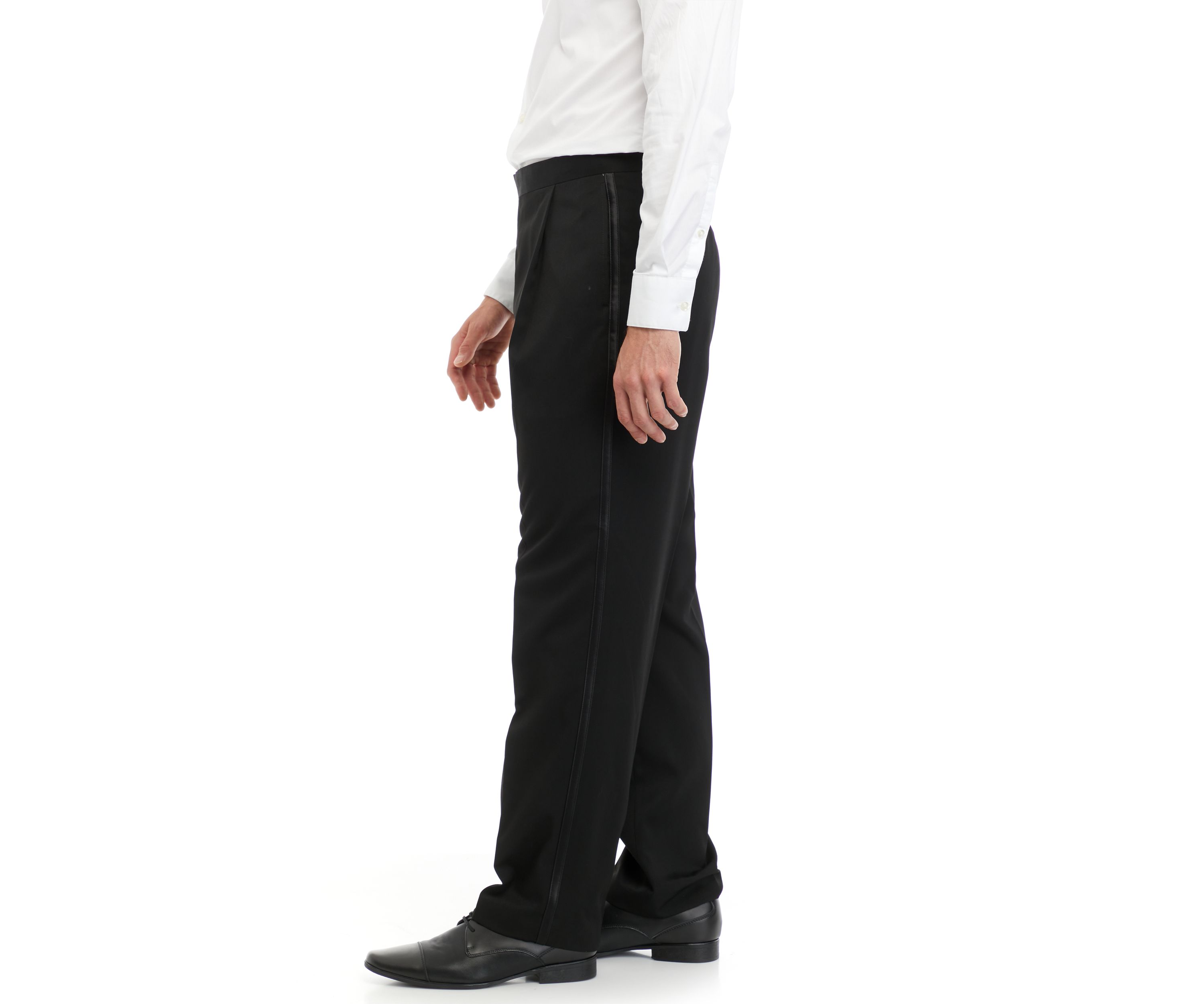 Classic Fit Pleat Tuxedo Pants 