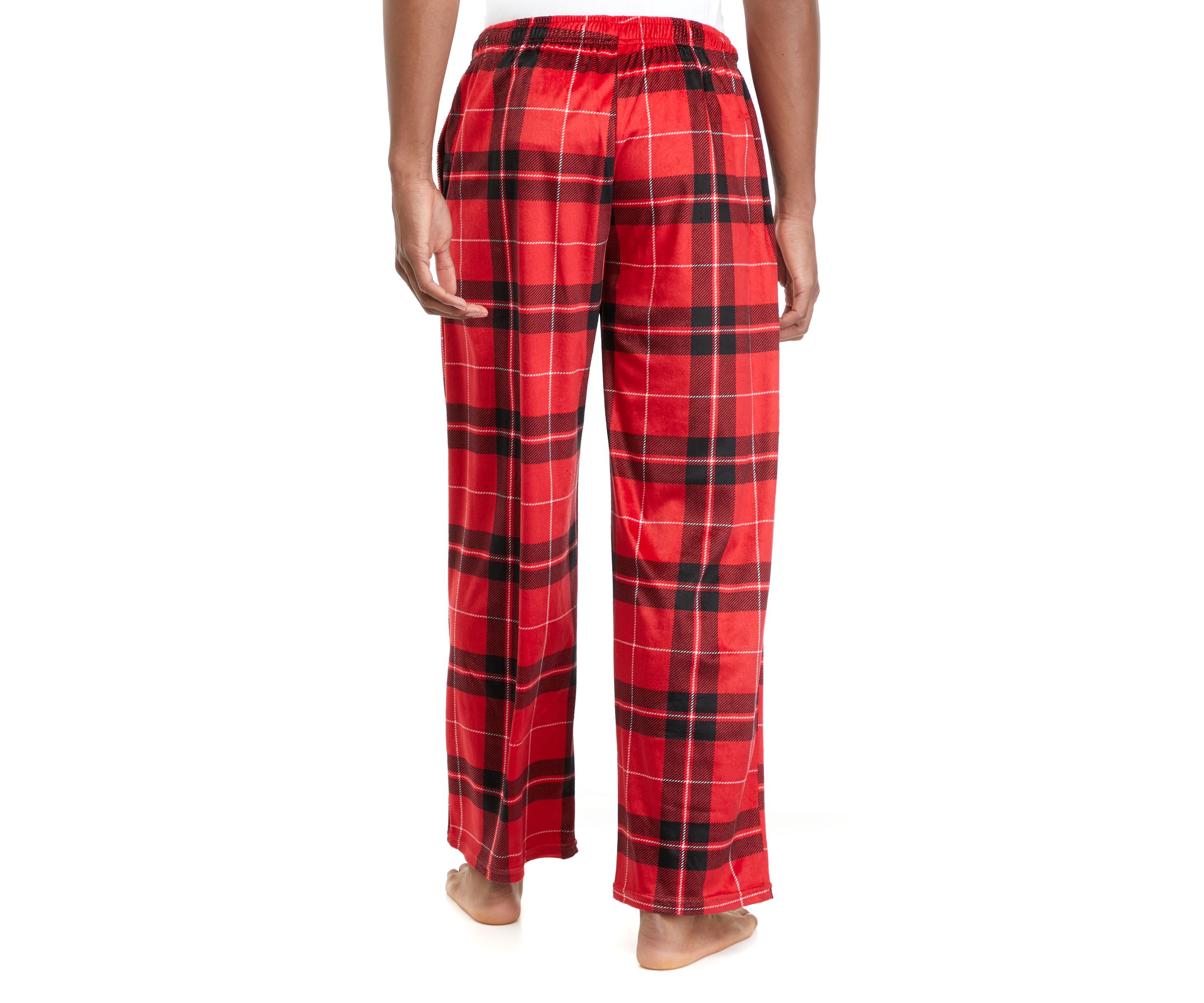 Mens NCAA Georgia Bulldogs Silky Fleece Pajama Pants