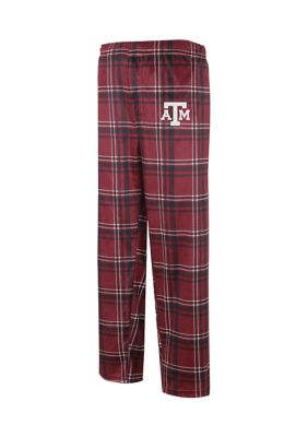 College Concepts NCAA Texas A M Aggies Silky Fleece Pajama Pants