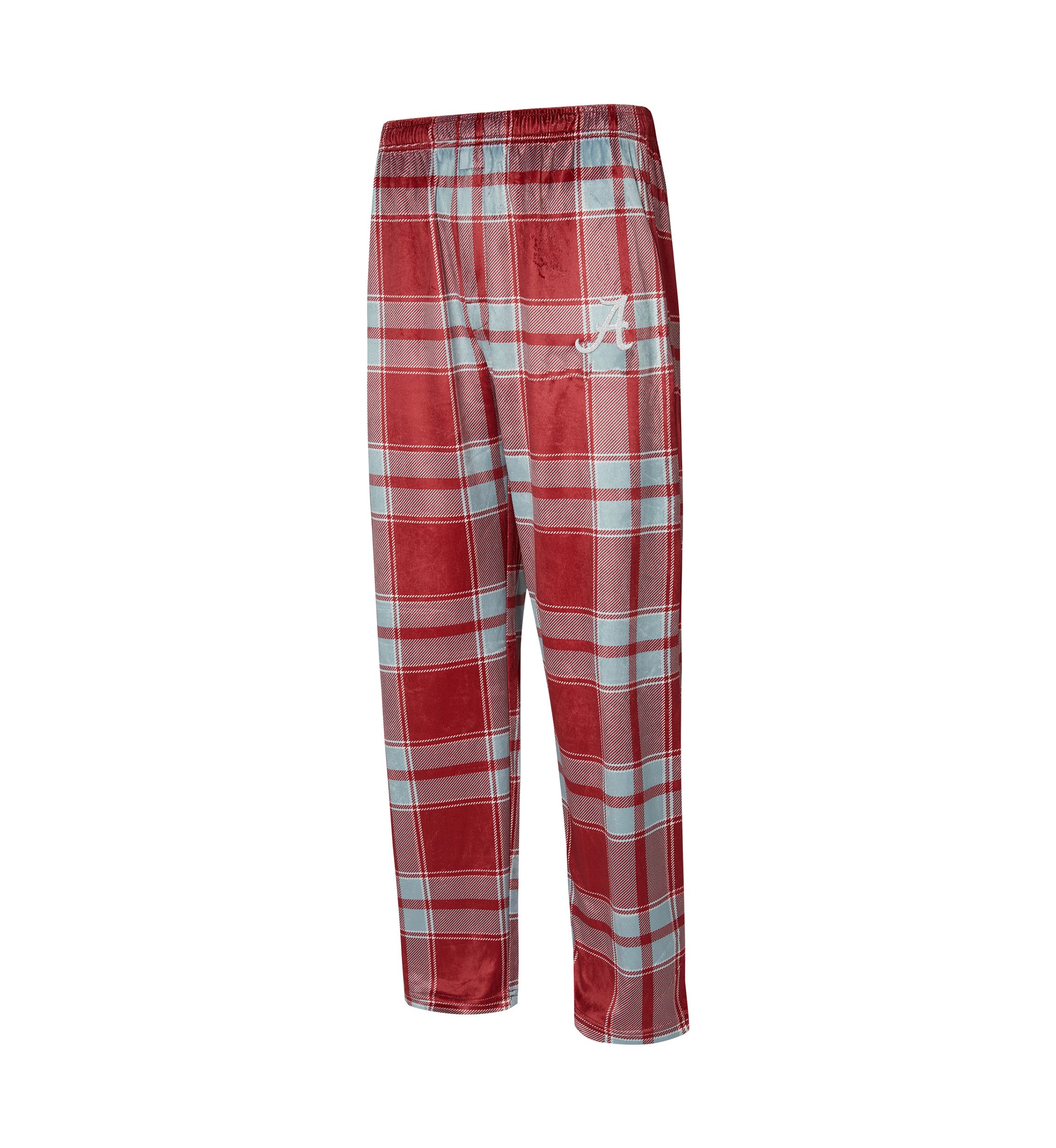 NCAA Alabama Crimson Tide Embry Plaid Silky Fleece Pants