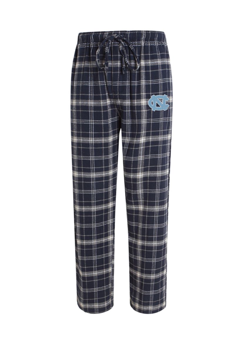 NCAA North Carolina Tar Heels Plaid Flannel Pajama Pants