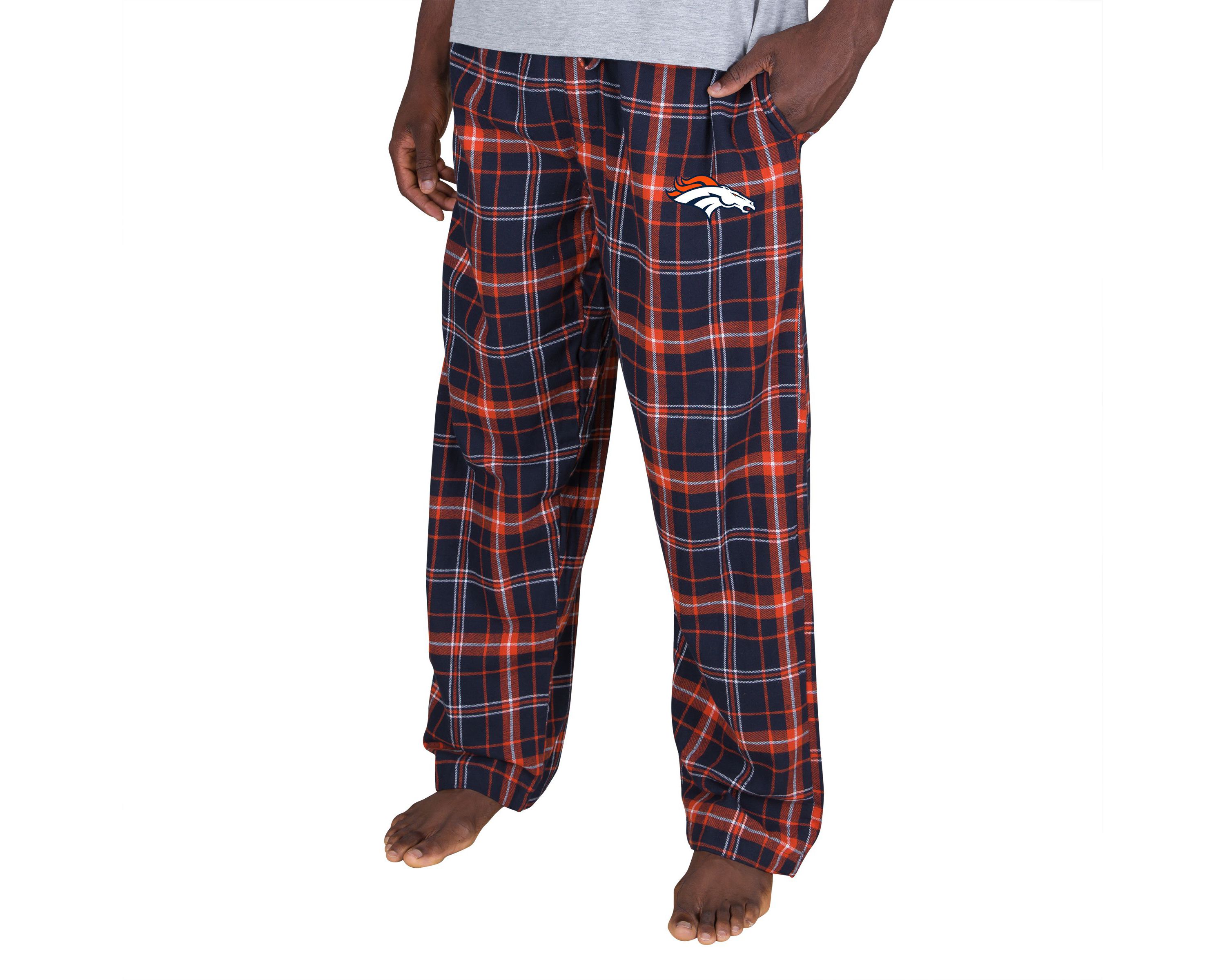 NFL Mens Denver Broncos Ultimate Flannel Pant