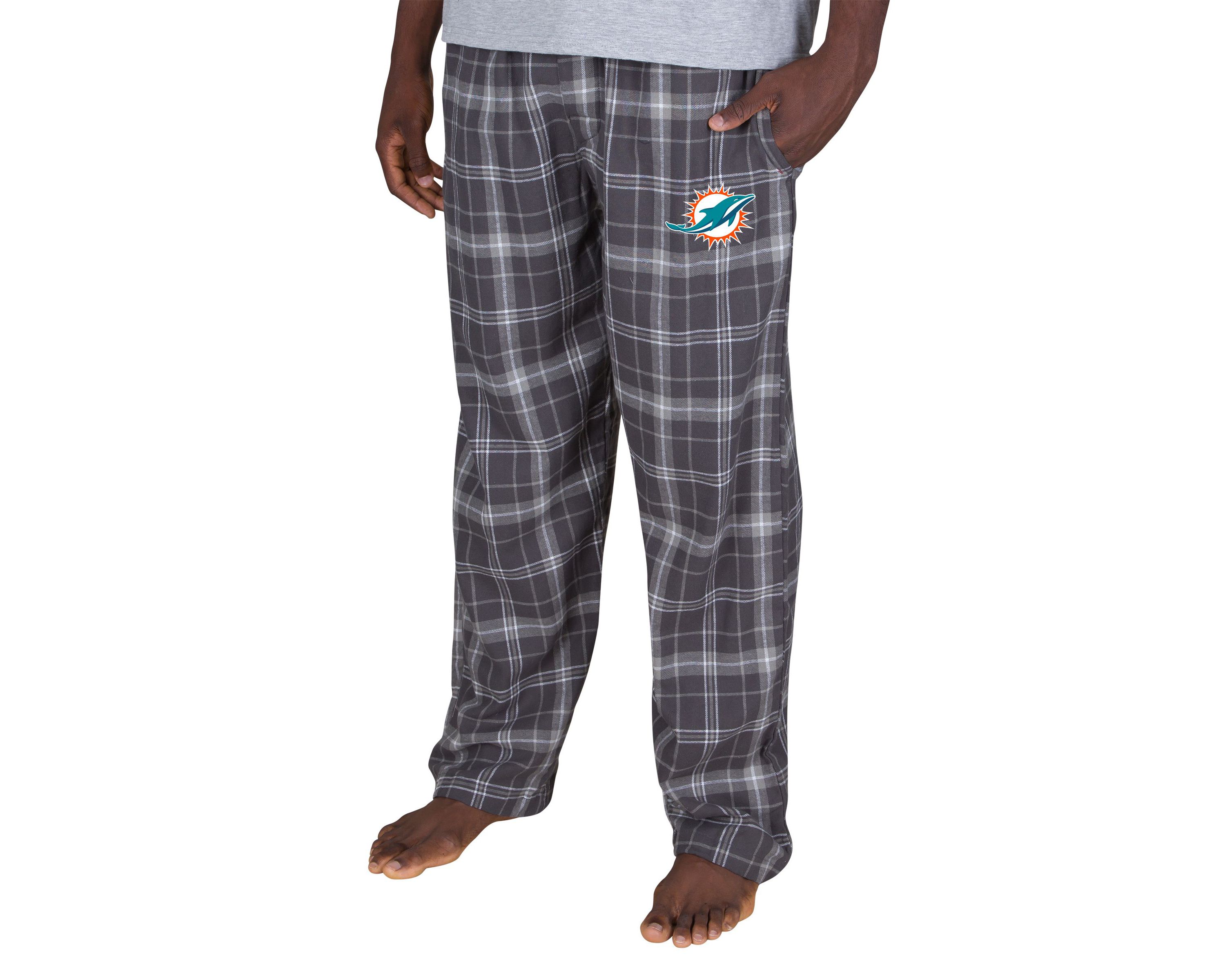 NFL Mens Miami Dolphins Ultimate Flannel Pant