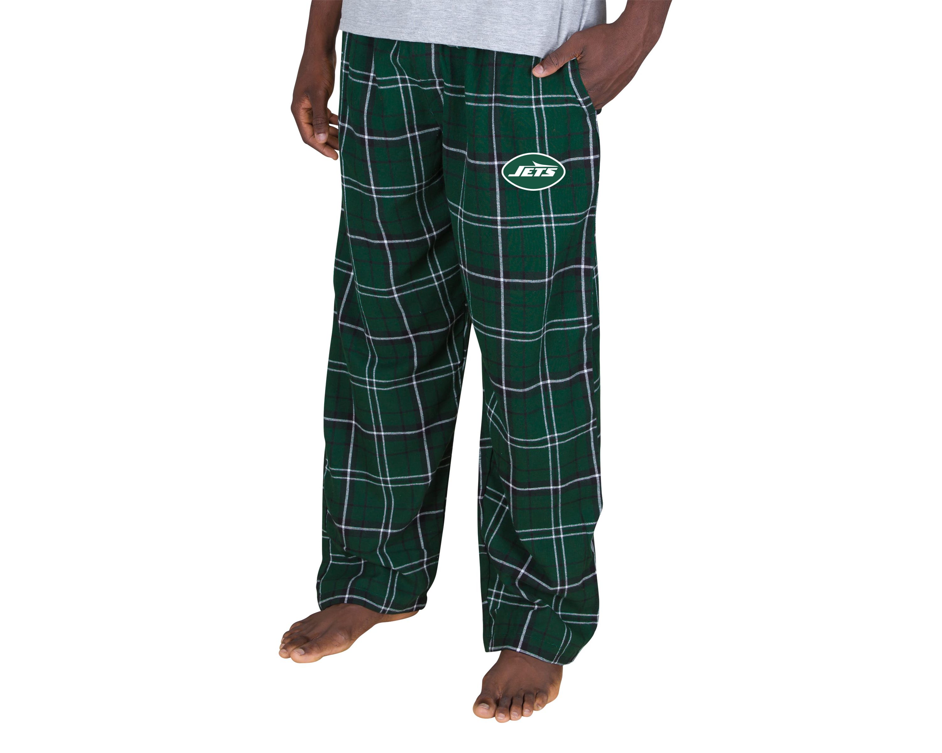NFL Mens New York Jets Ultimate Flannel Pant