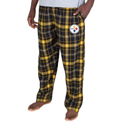 Men's Concepts Sport Pink Denver Broncos Ultimate Plaid Flannel Pajama Pants