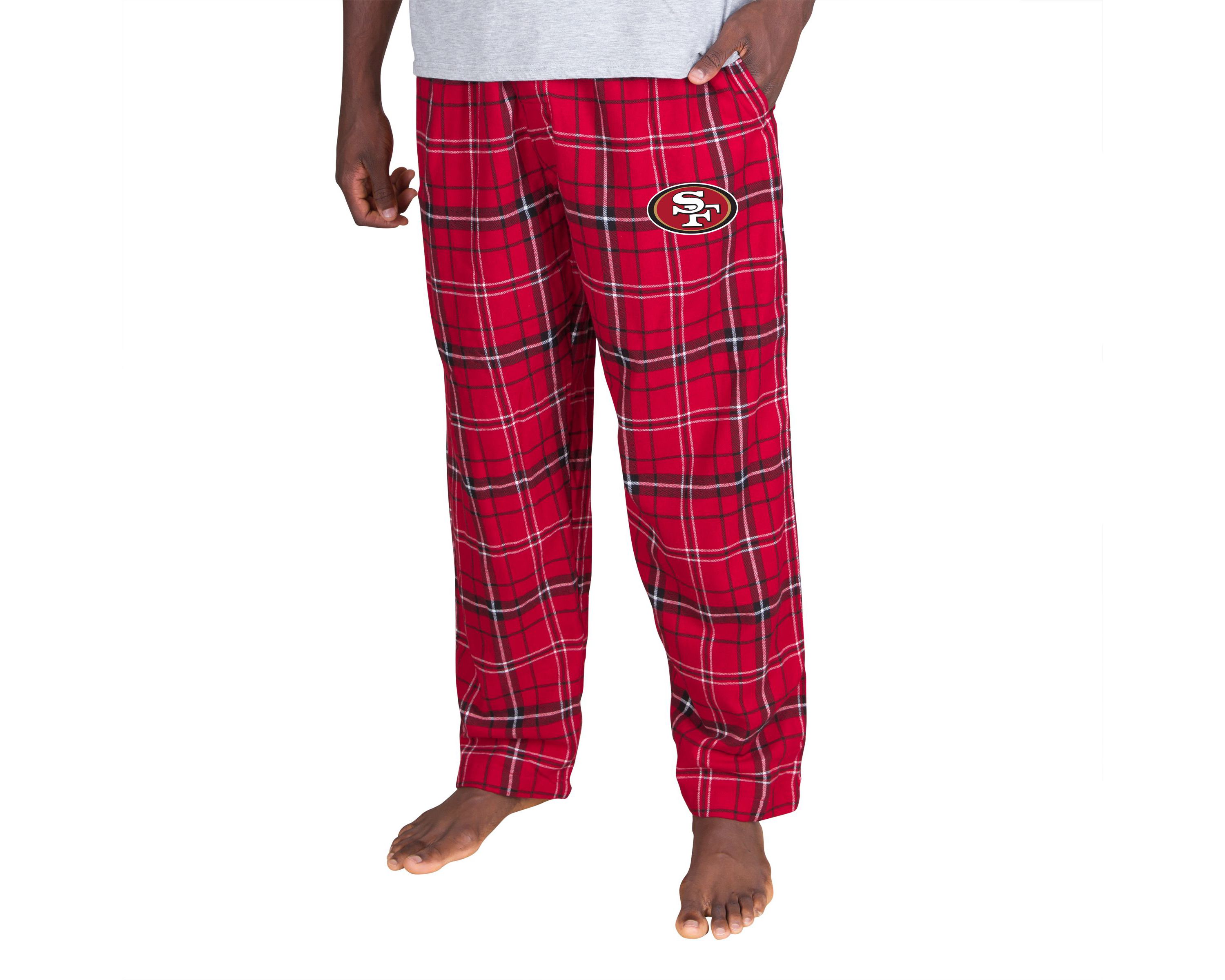 NFL Mens San Francisco 49ers Ultimate Flannel Pant