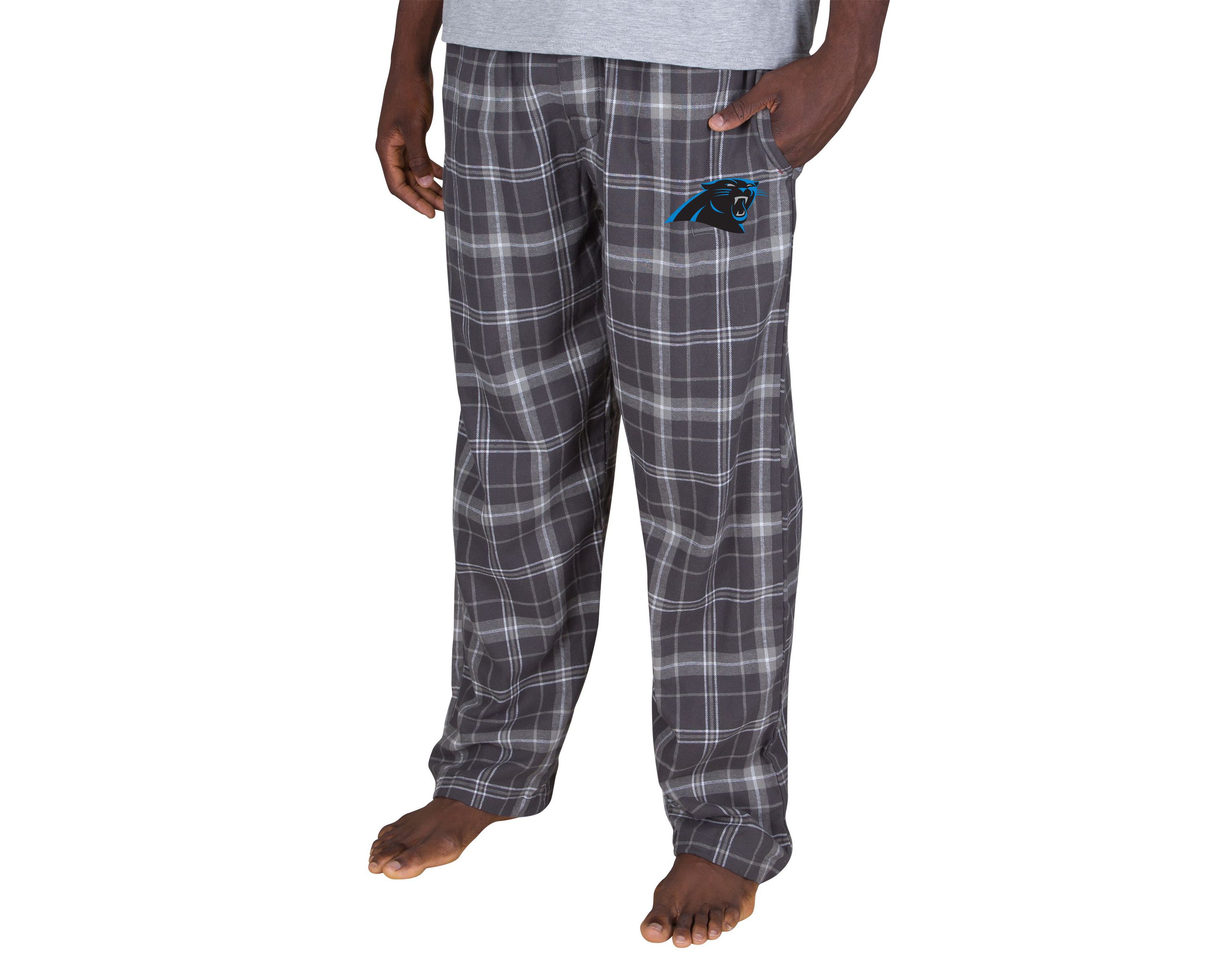 NFL Mens Carolina Panthers Ultimate Flannel Pant