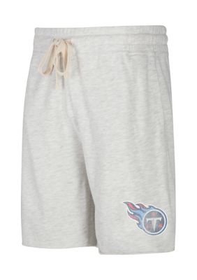 NFL Team Apparel Men's Tennessee Titans Navy Mainstream Terry Shorts