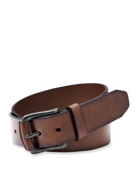 fossil brody leather belt