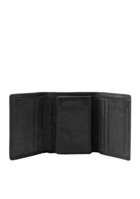 Ingram Leather Extra Capacity Trifold Wallet