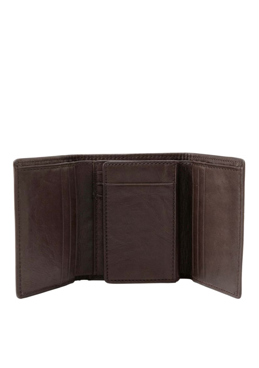Ingram Leather Extra Capacity Trifold Wallet