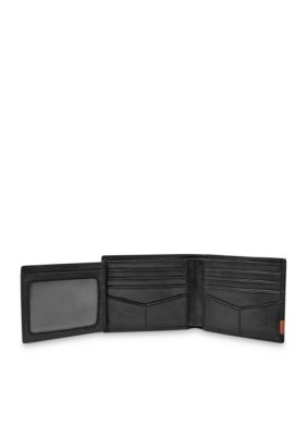 Quinn Leather Bifold With Flip ID Wallet