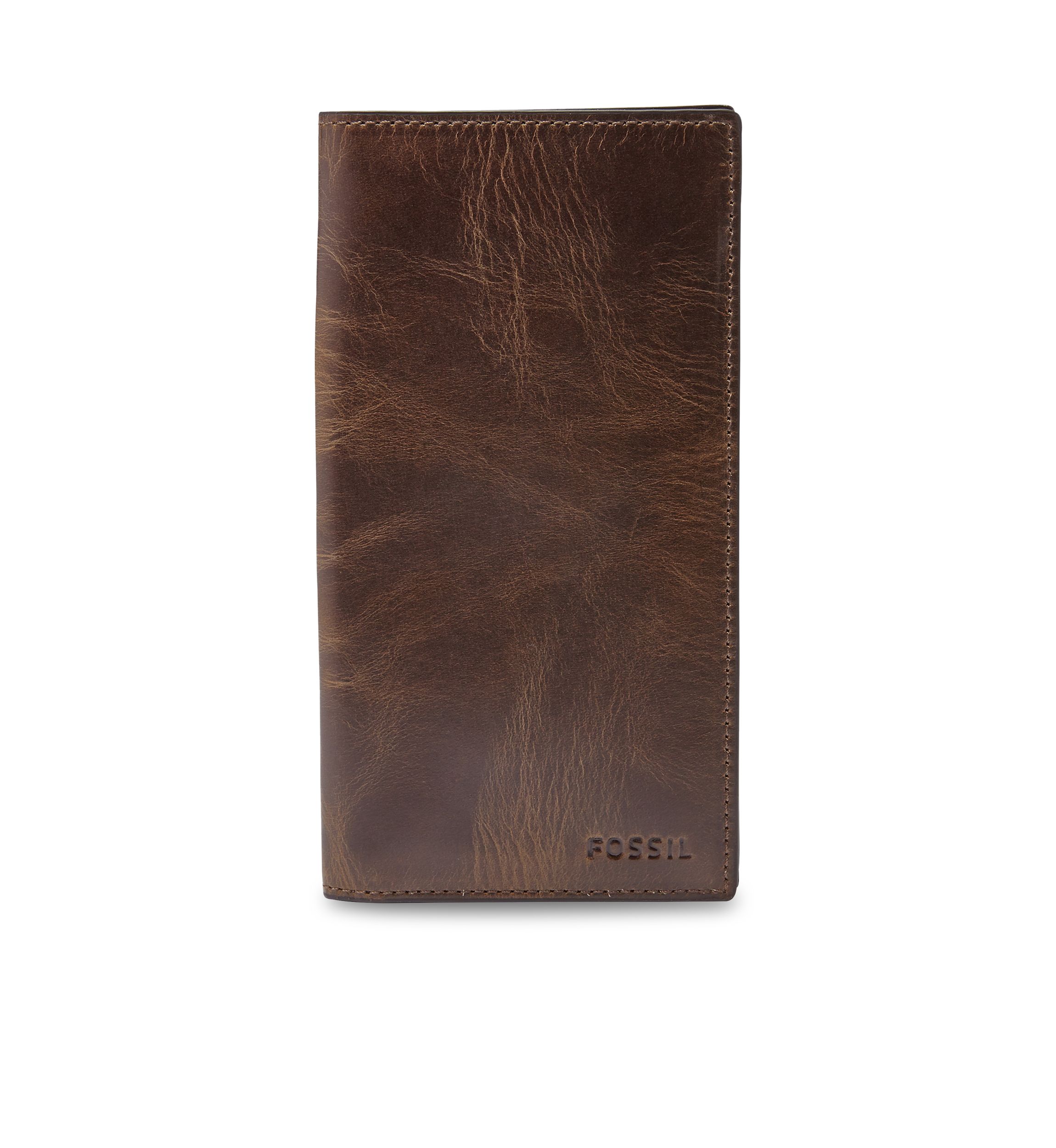 Derrick Leather Executive Checkbook Wallet