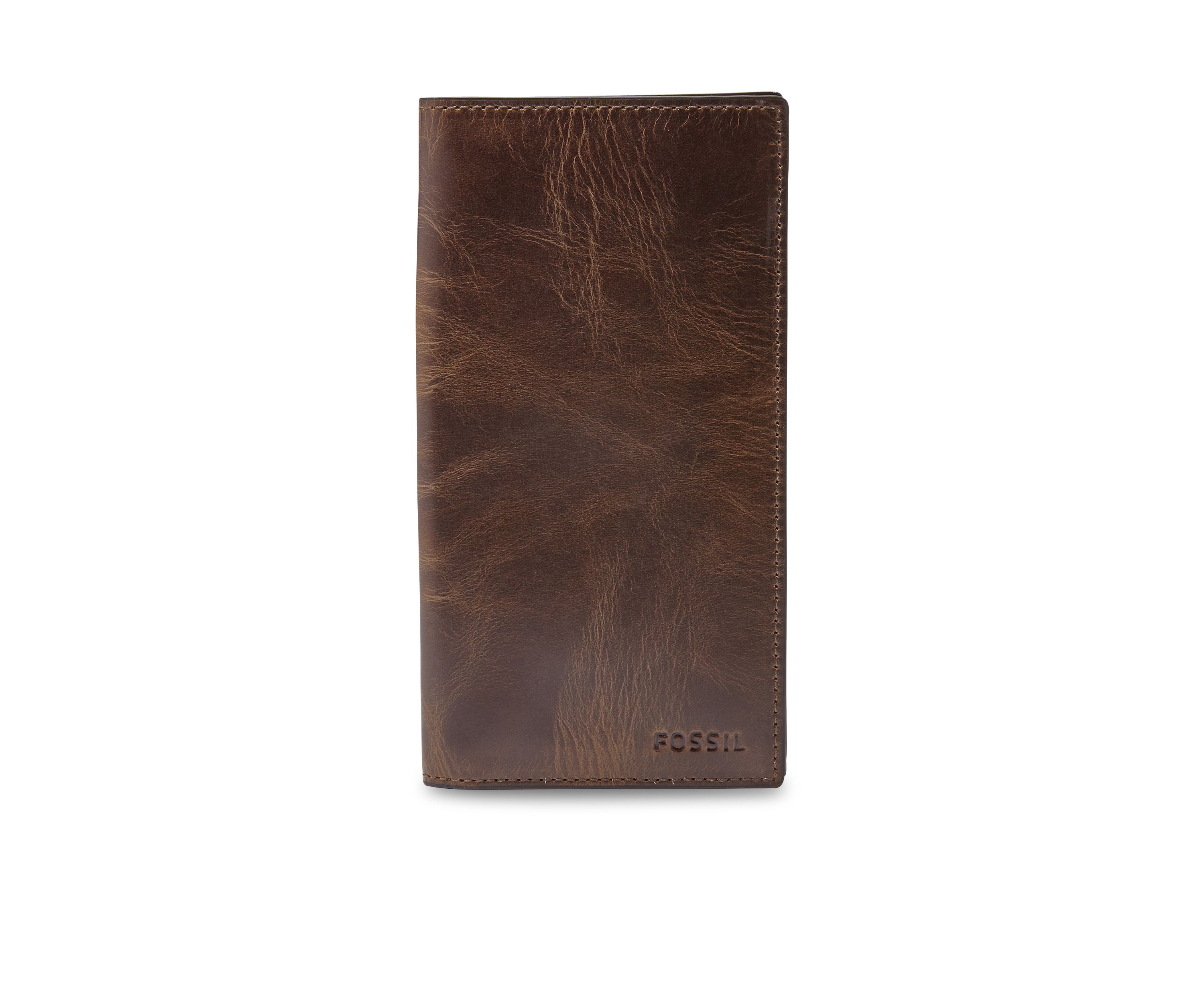 Derrick Leather Executive Checkbook Wallet