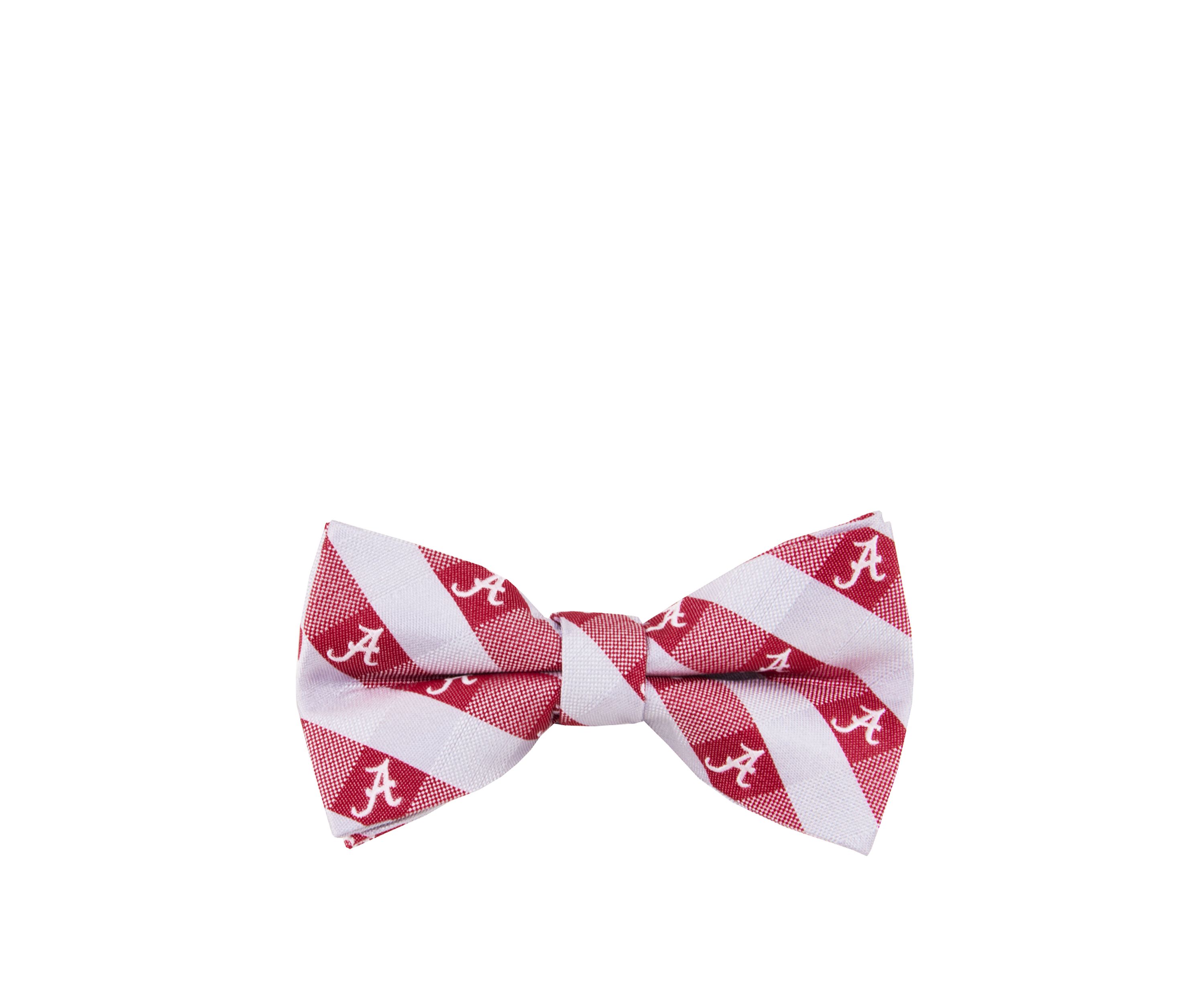 NCAA Alabama Crimson Tide Check Bow Tie