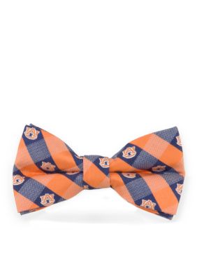 Auburn Tigers Check Pre-tied Bow Tie