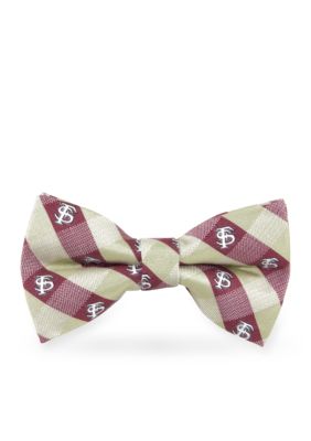 Florida State Seminoles Check Pre-tied Bow Tie