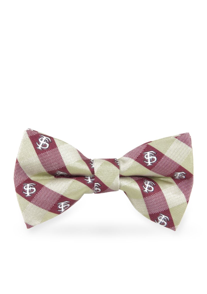 Florida State Seminoles Check Pre-tied Bow Tie