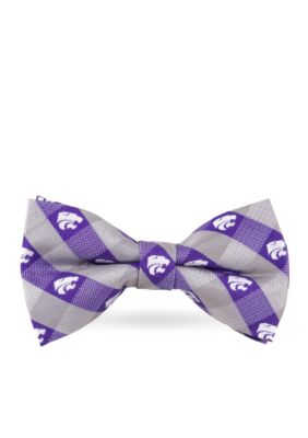 Kansas State Wildcats Check Pre-tied Bow Tie