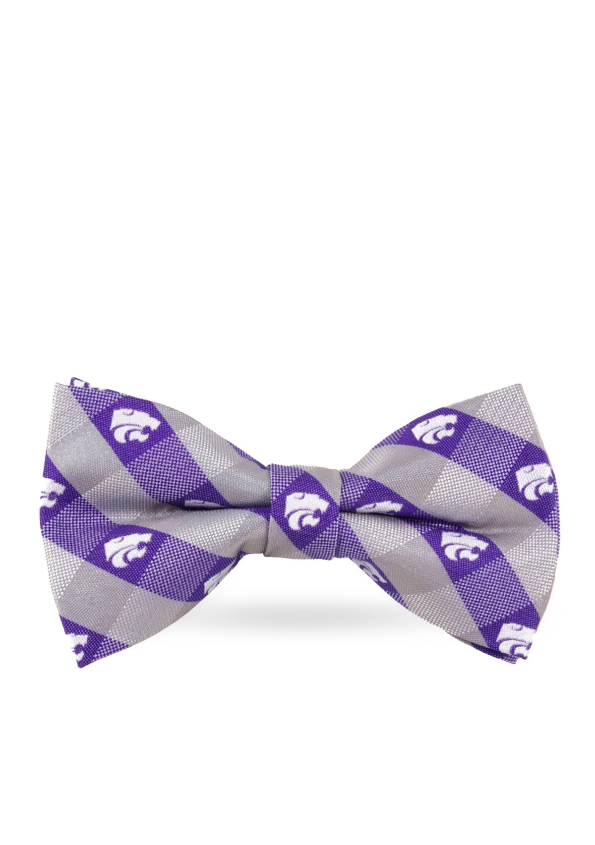 Kansas State Wildcats Check Pre-tied Bow Tie