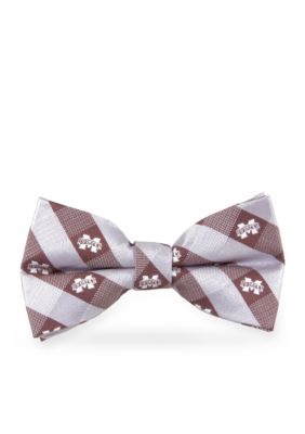 Mississippi State Bulldogs Check Pre-tied Bow Tie