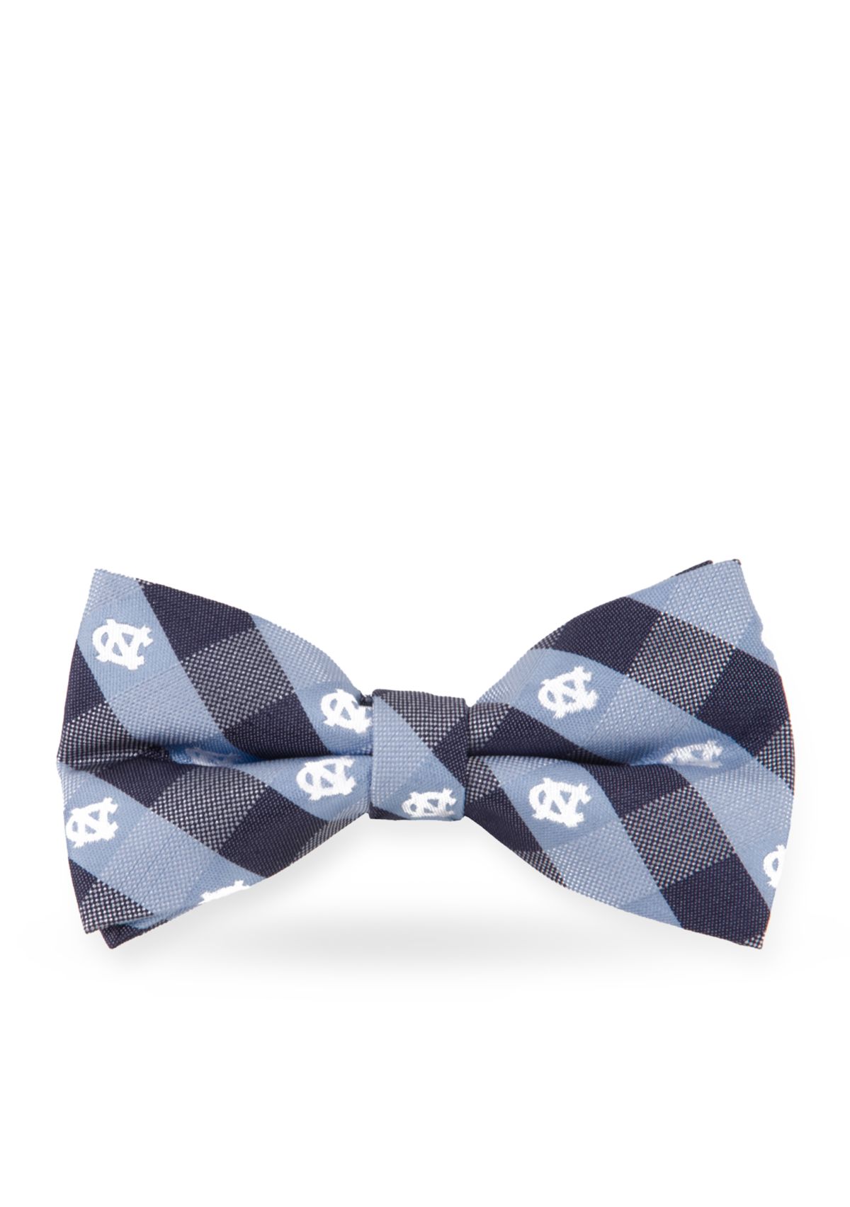 UNC Tar Heels Check Pre-tied Bow Tie