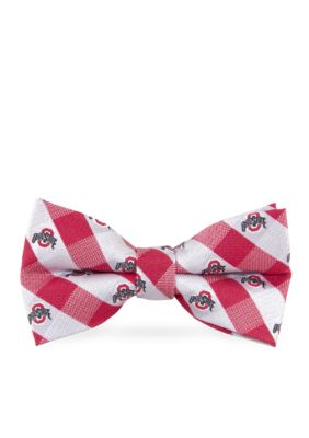 Ohio State Buckeyes Check Pre-tied Bow Tie