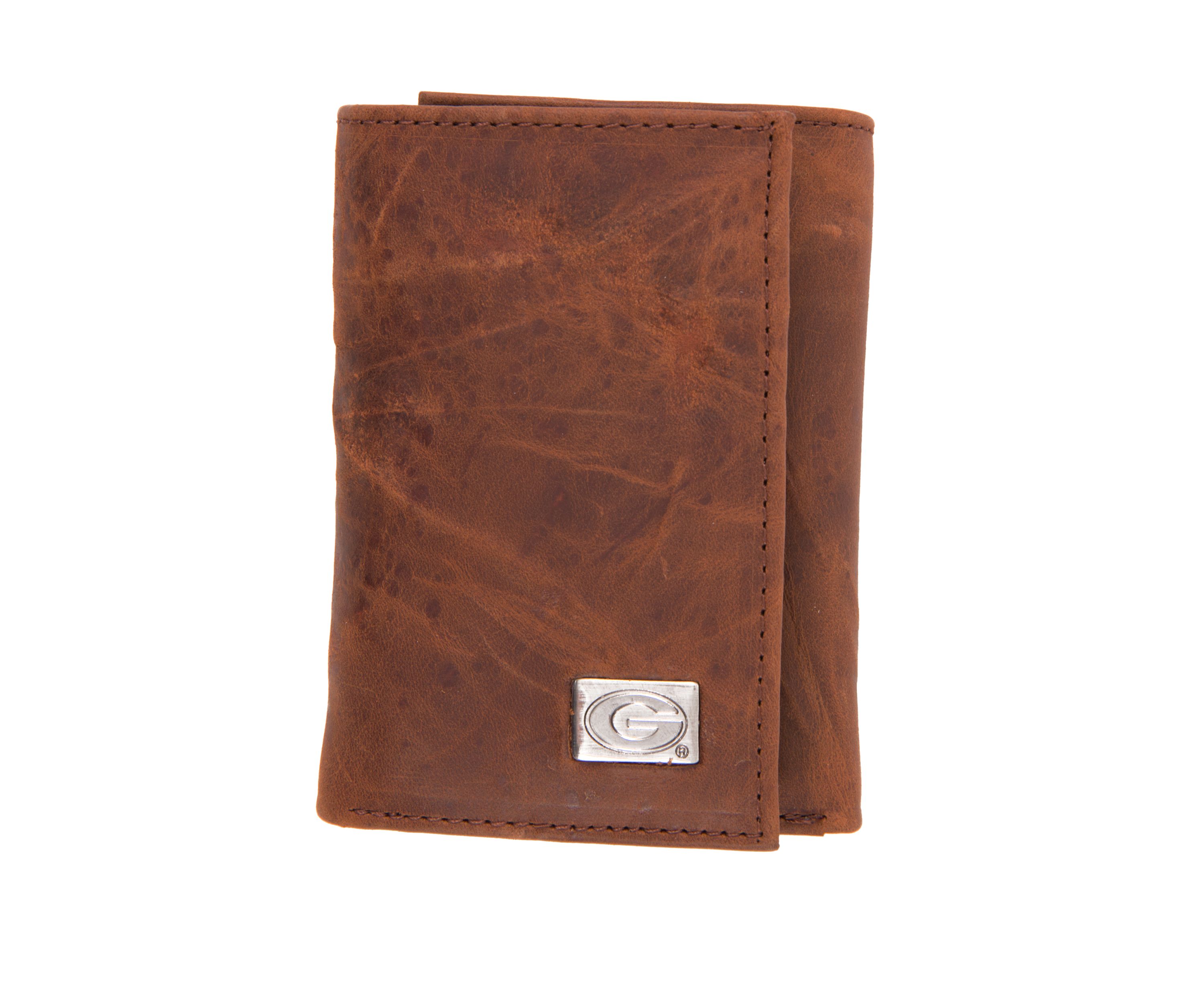 NCAA Georgia Bulldogs Tri Fold Wallet