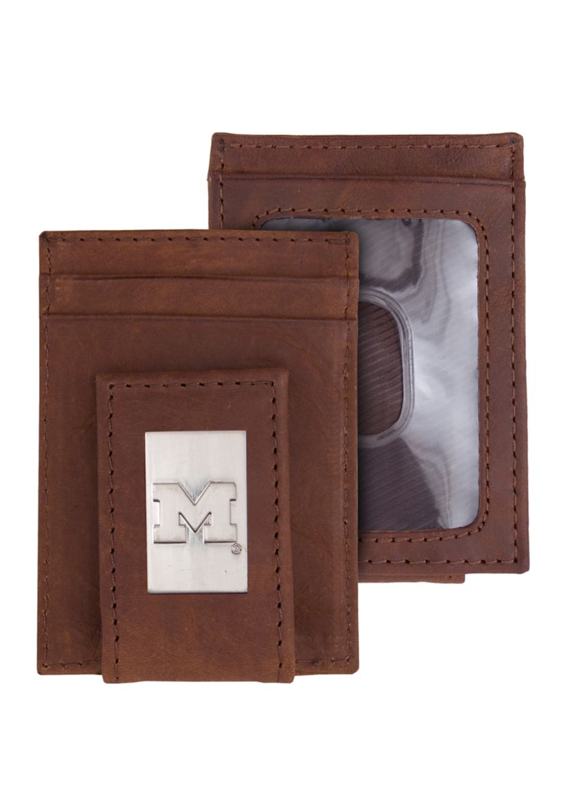 NCAA Michigan Wolverines Front Pocket Wallet