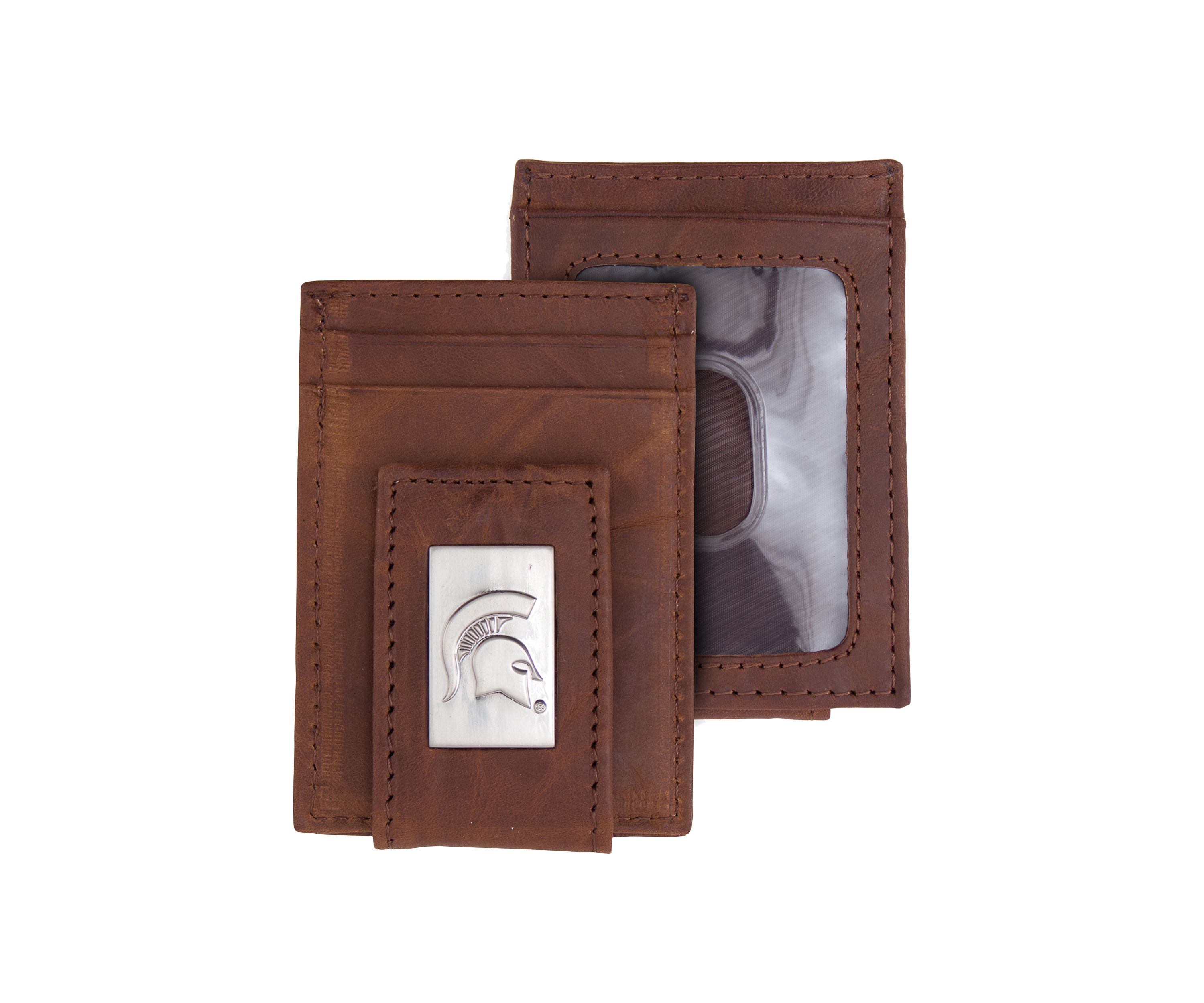 NCAA Michigan State Spartans Front Pocket Wallet