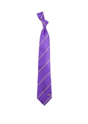 NCAA LSU Tigers Oxford Woven Tie