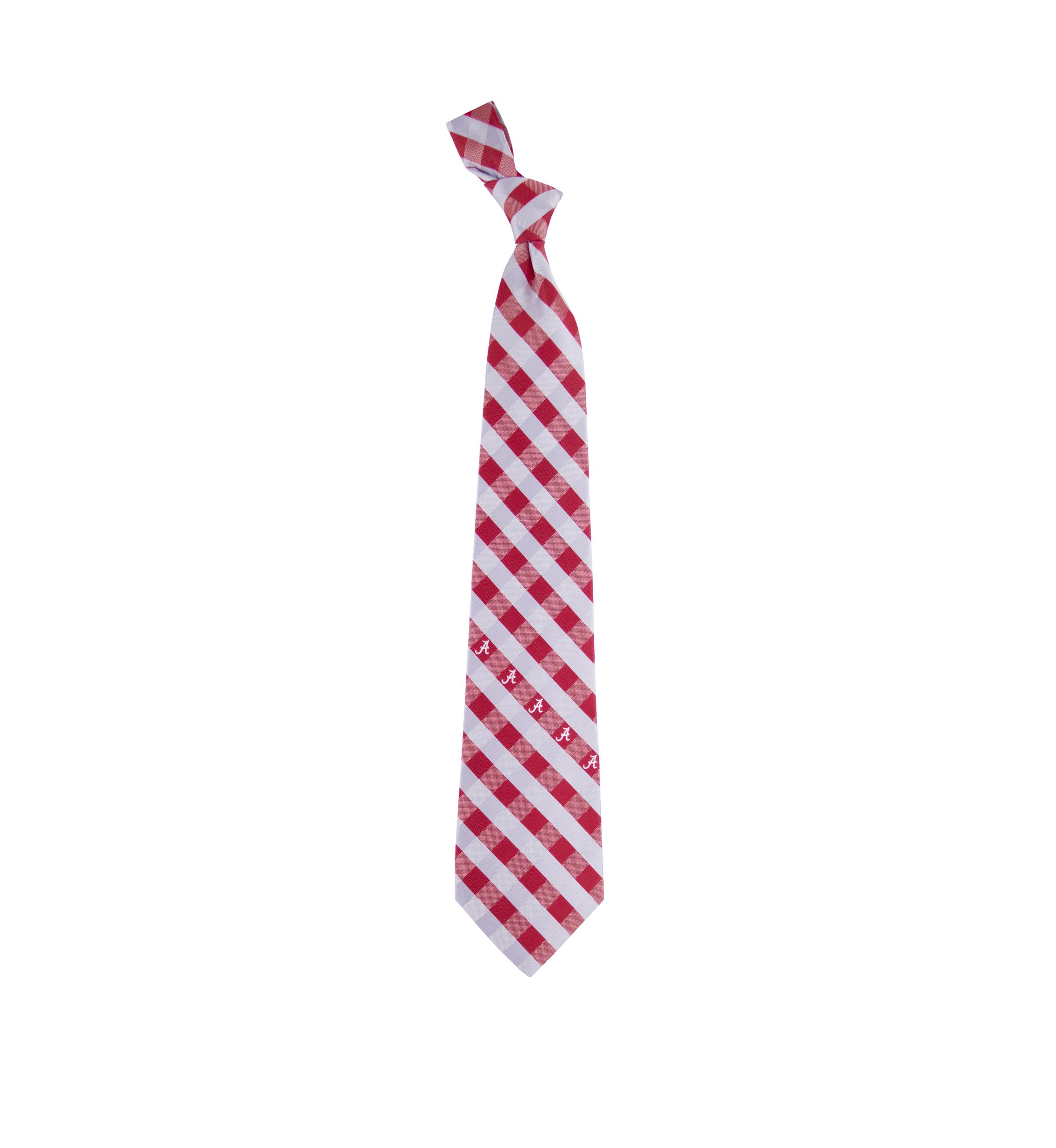 NCAA Alabama Crimson Tide Check Tie