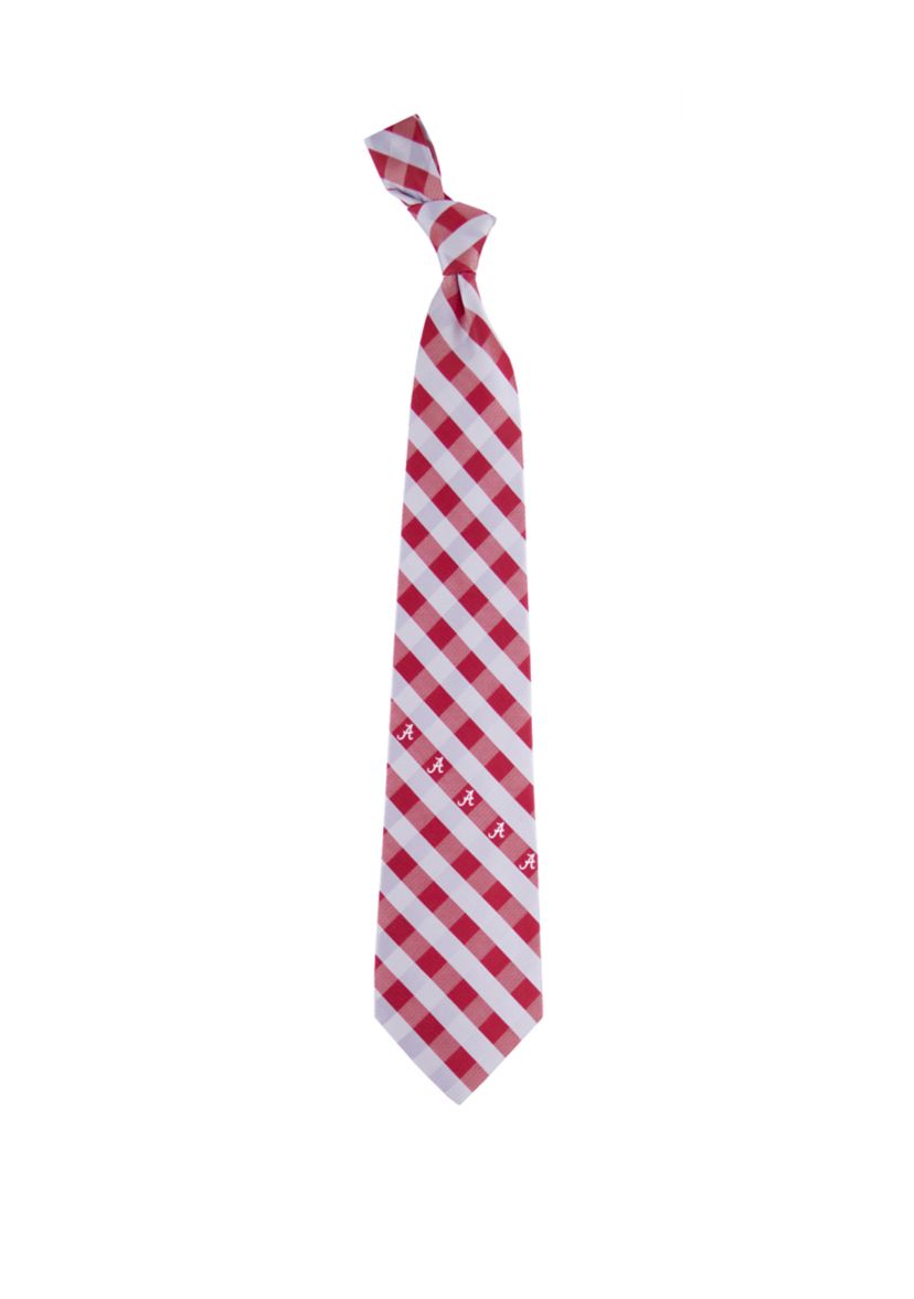 NCAA Alabama Crimson Tide Check Tie
