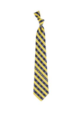 NCAA Michigan Wolverines Check Tie