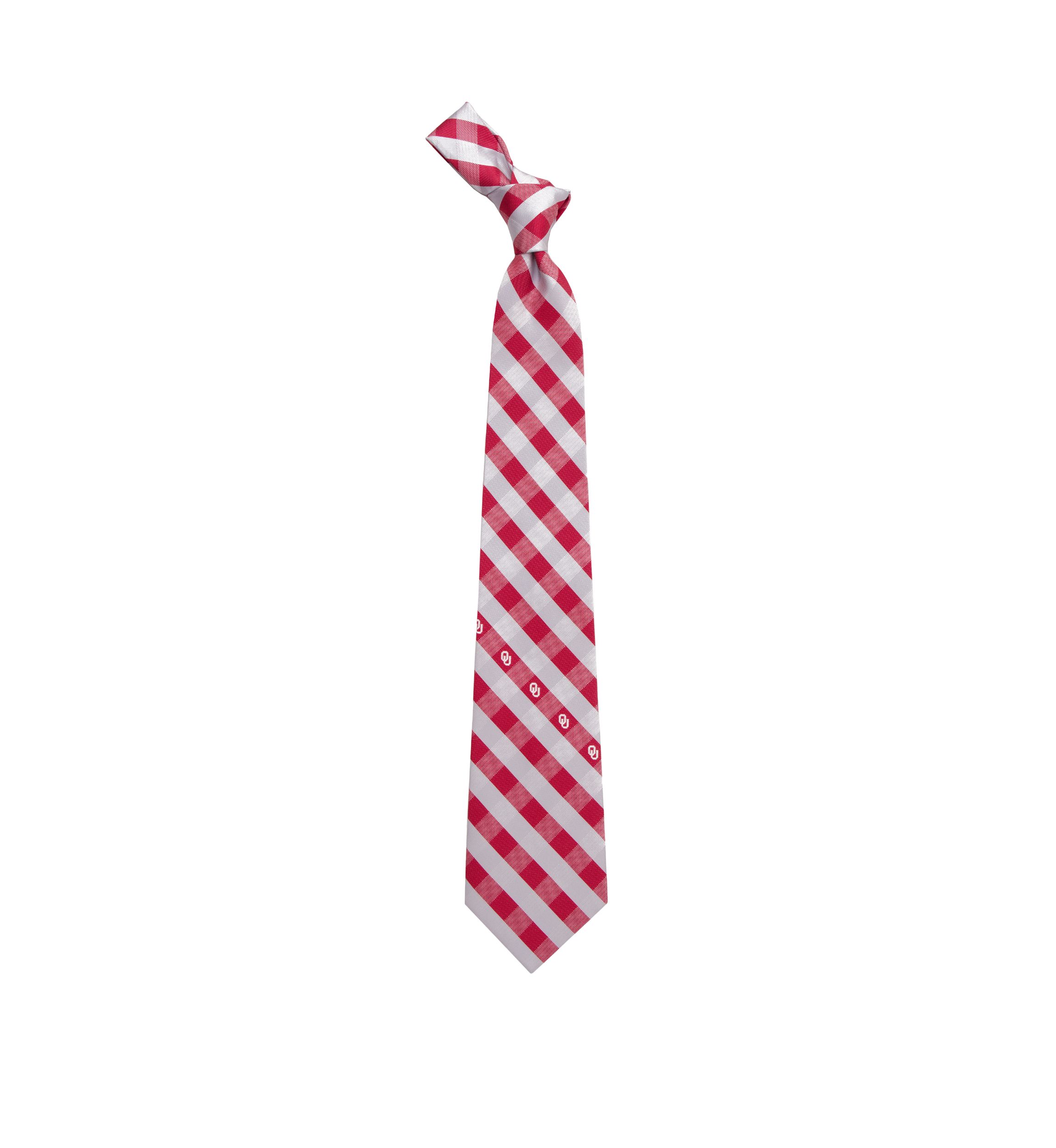 NCAA Oklahoma Sooners Check Tie