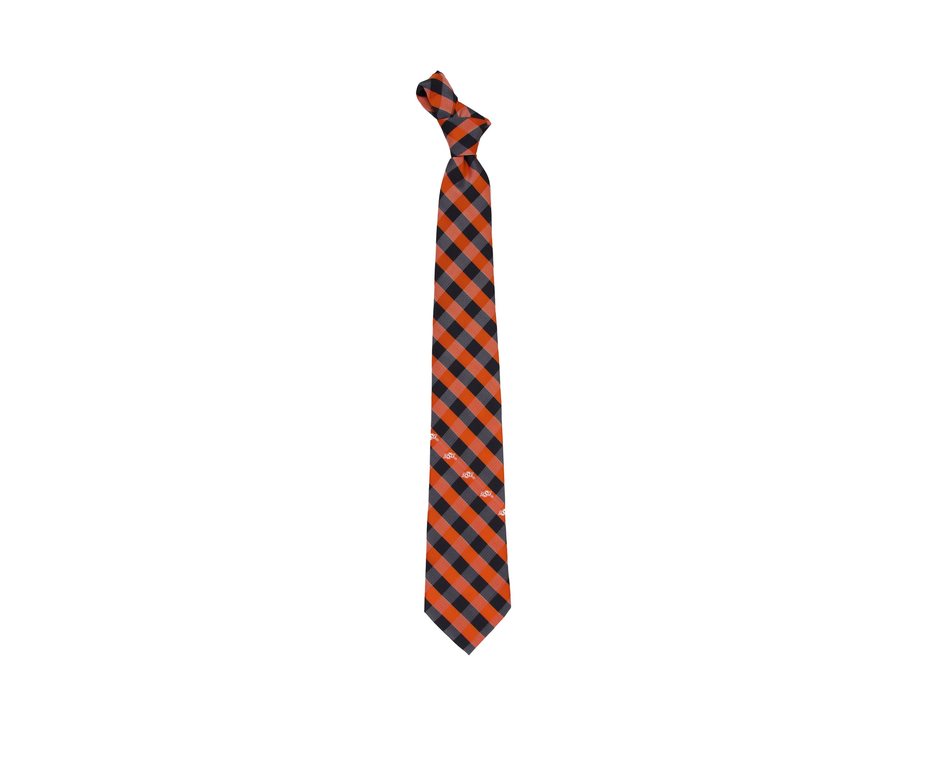 NCAA Oklahoma State Cowboys Check Tie