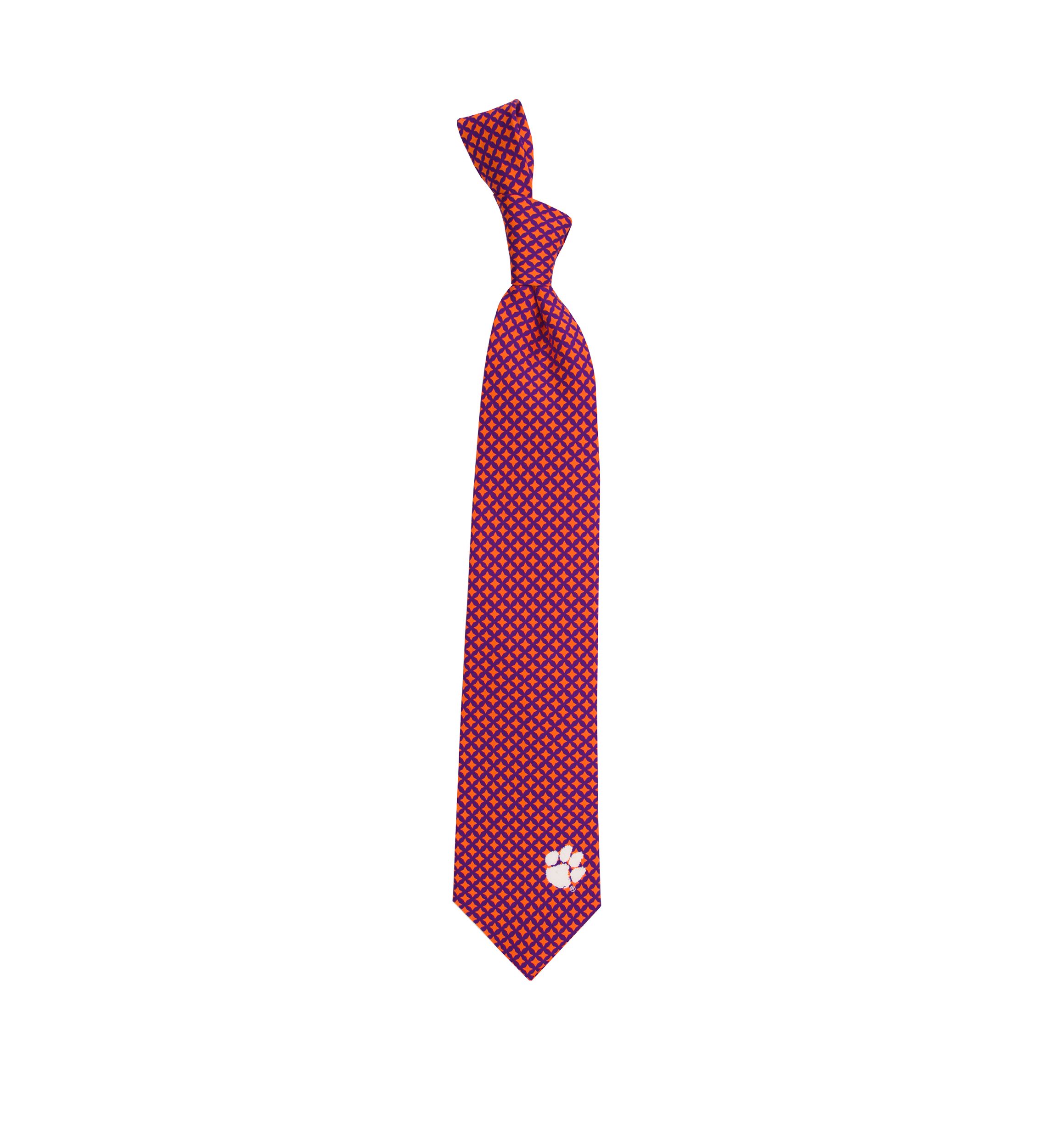 NCAA Clemson Tigers Diamante Tie