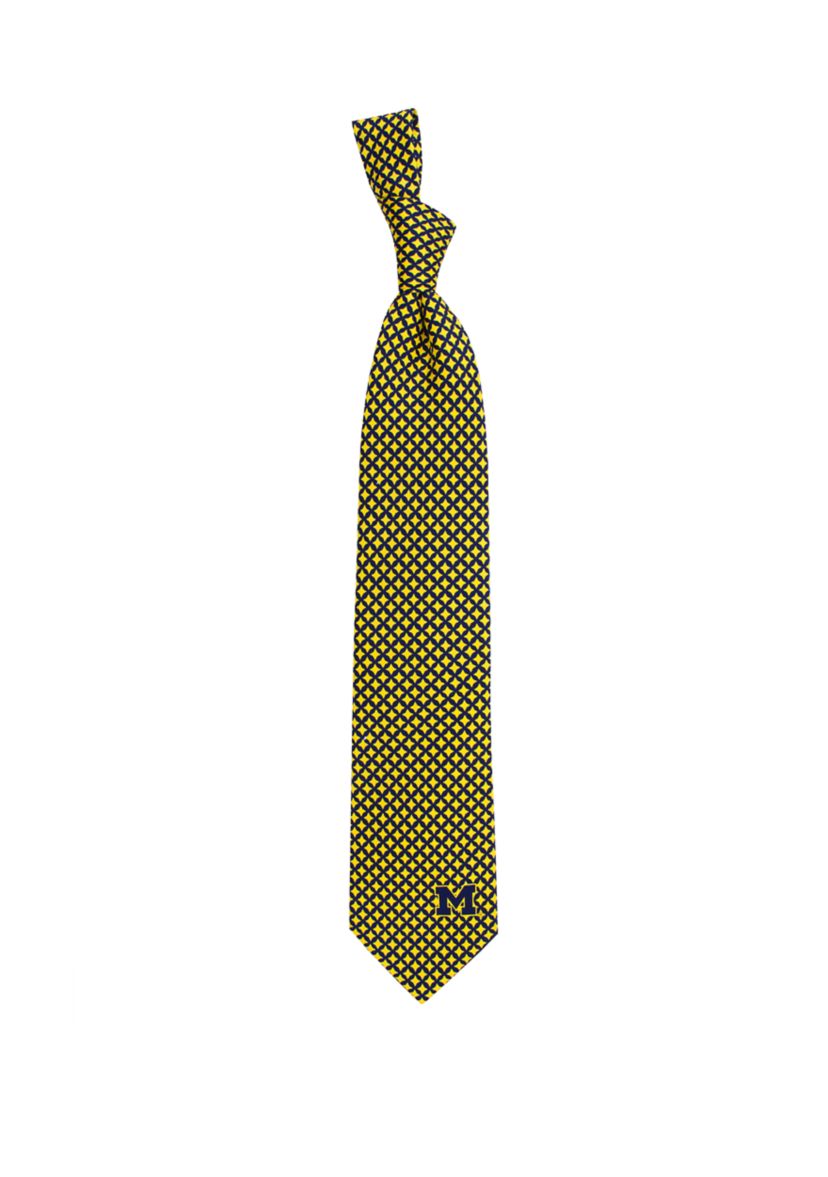 NCAA Michigan Wolverines Diamante Tie