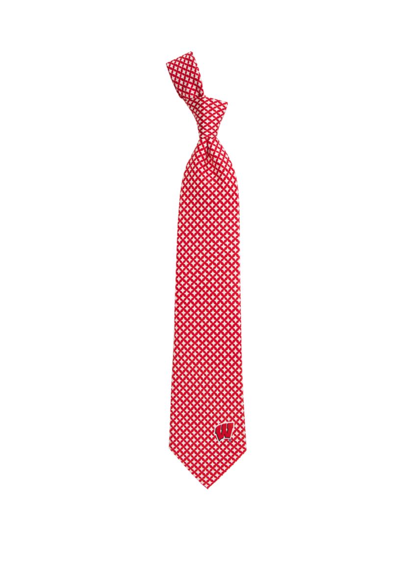 NCAA Wisconsin Badgers Diamante Tie